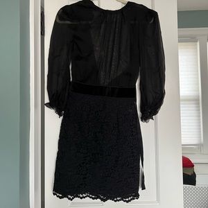 Dolce & Gabbana little black dress size XS